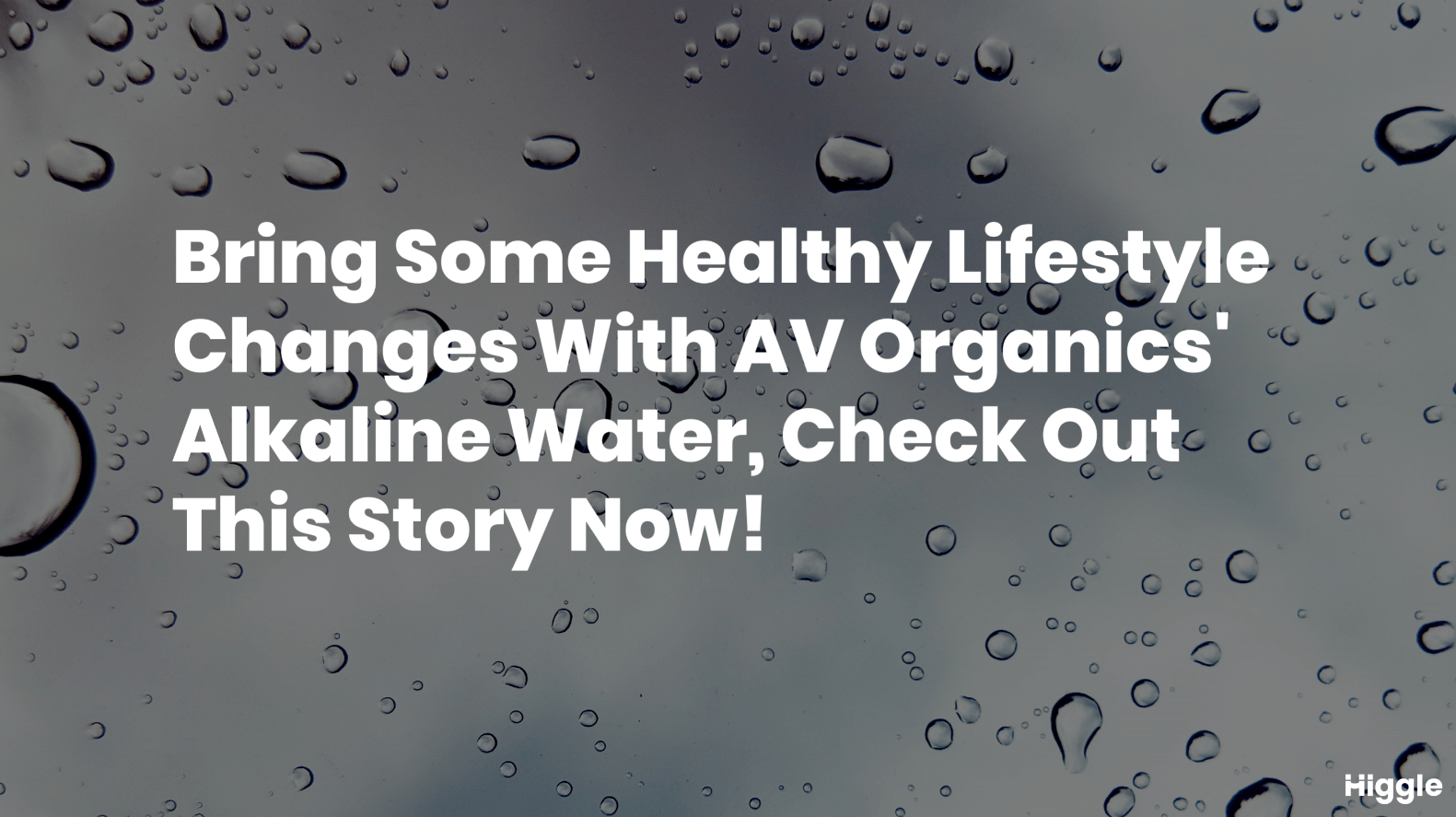 av organics alkaline water bottle
