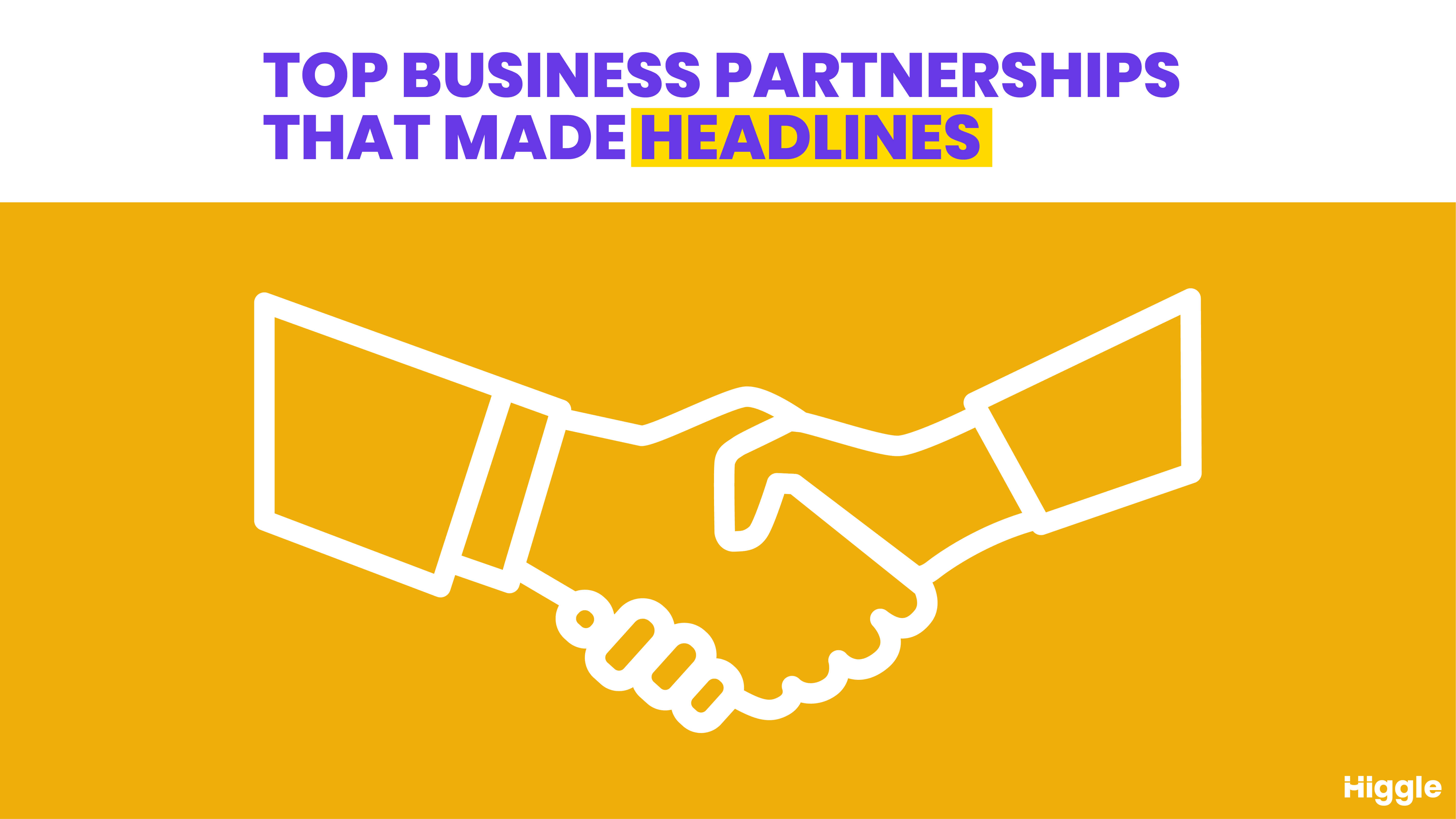 best business partnerships that made headlines