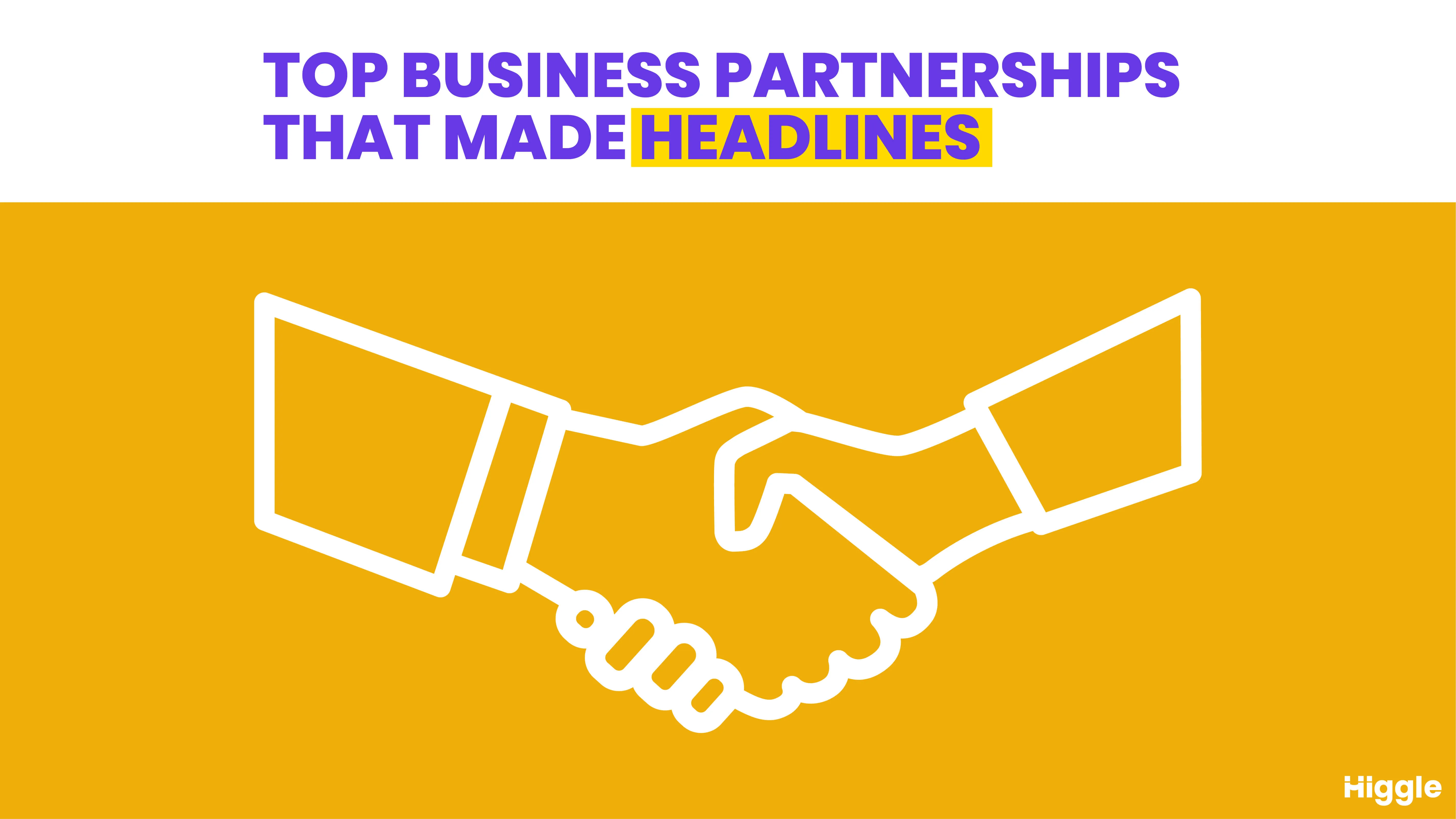 best business partnerships that made headlines